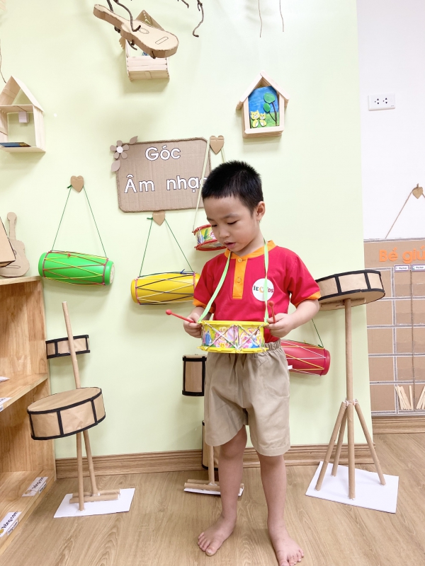 Trẻ cảm thụ âm nhạc bằng cách nào?